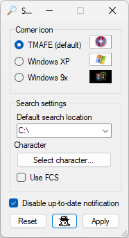 Settings menu as of Public Beta 1.